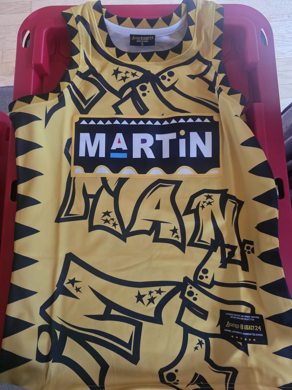 Martin Im The Man Jersey Adult Small New